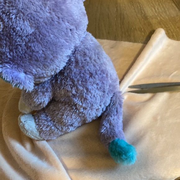 TY BEANIE BOOS - BLUEBERRY the 6" MONKEY - NO HANG TAG - Picture 2 of 5